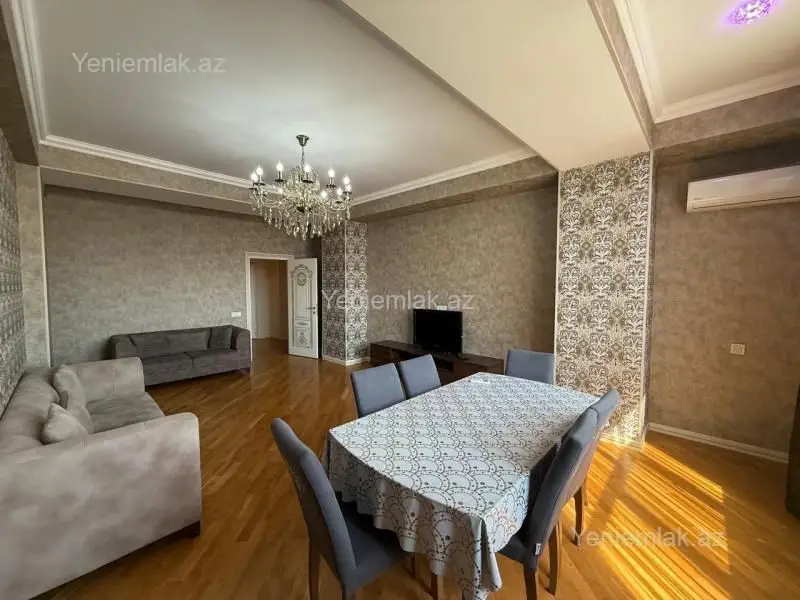 1 200 AZN - 3 otaqlı mənzil Kirayə (aylıq), Nizami, Bakı