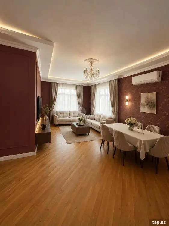 3 000 AZN - 7 otaqlı mənzil Kirayə (aylıq), Badamdar qəs., Səbail, Bakı