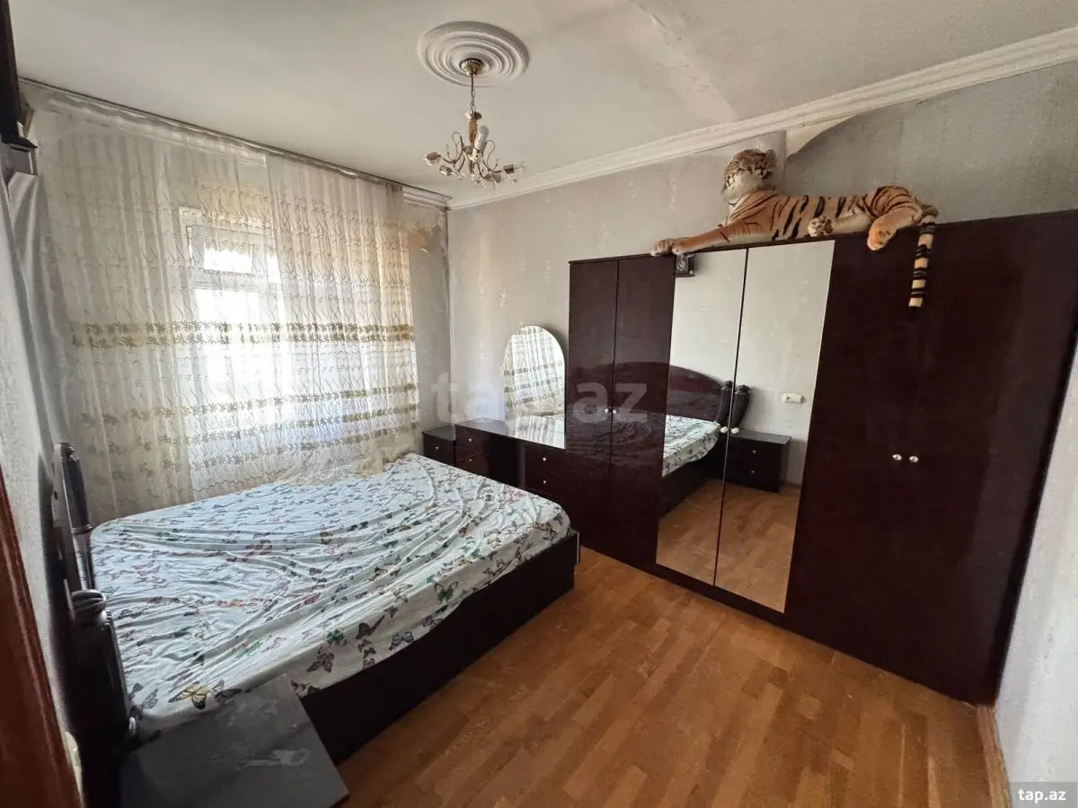100 AZN - 3 otaqlı mənzil Kirayə (aylıq), Gəncə