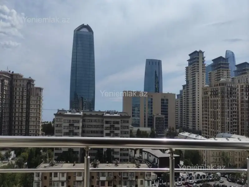 1 150 AZN - 11 otaqlı mənzil Kirayə (aylıq), Ağ şəhər, Xətai, Bakı
