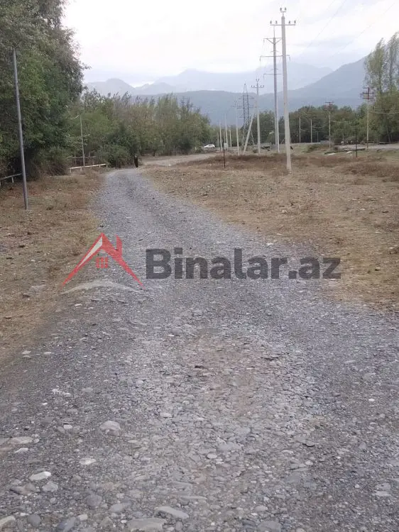 3 600 AZN - 31 sot Torpaq Satılır, Qəbələ