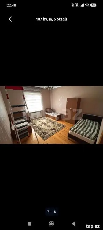 1 000 AZN - 6 otaqlı mənzil Kirayə (aylıq), Gəncə
