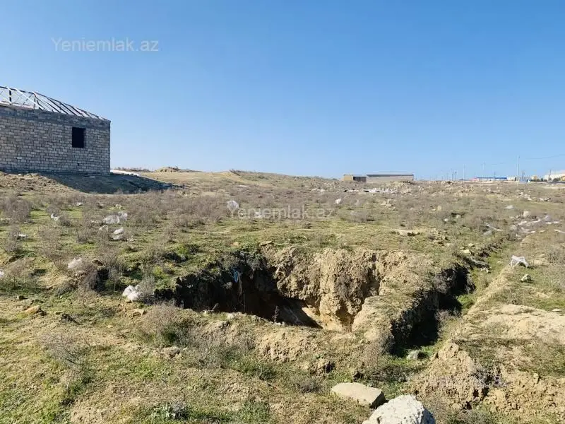 48 000 AZN - 6 sot Torpaq Satılır, Saray, Abşeron