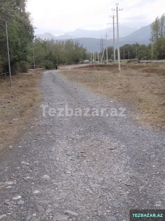 3 600 AZN - 0 sot Torpaq Satılır, Qəbələ