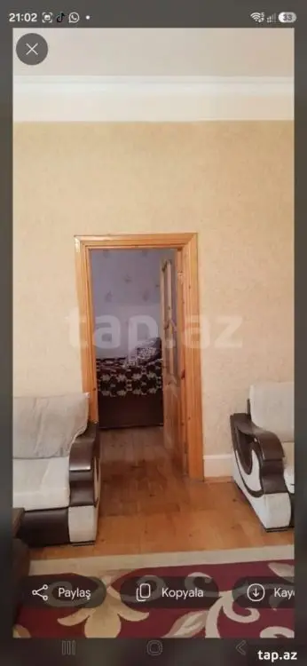 500 AZN - 5 otaqlı mənzil Kirayə (aylıq), Gəncə