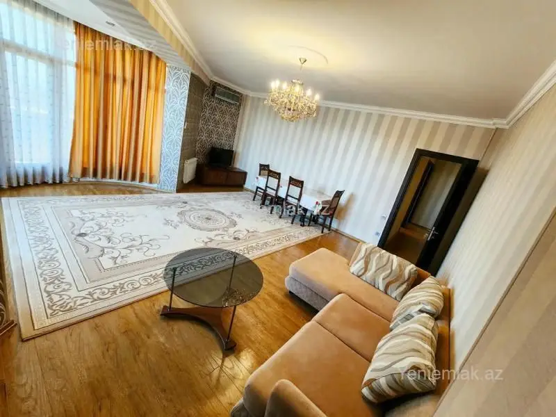 1 400 AZN - 3 otaqlı mənzil Kirayə (aylıq), Nəsimi, Bakı